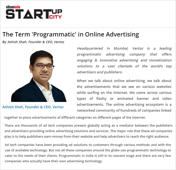 Online Programmatic Advertising