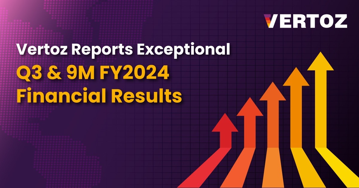 Vertoz Unveils Exceptional Q3 & 9M FY2024 Results